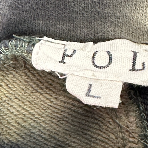 POL distressed sweatpants green tie dye size large - Picture 7 of 7